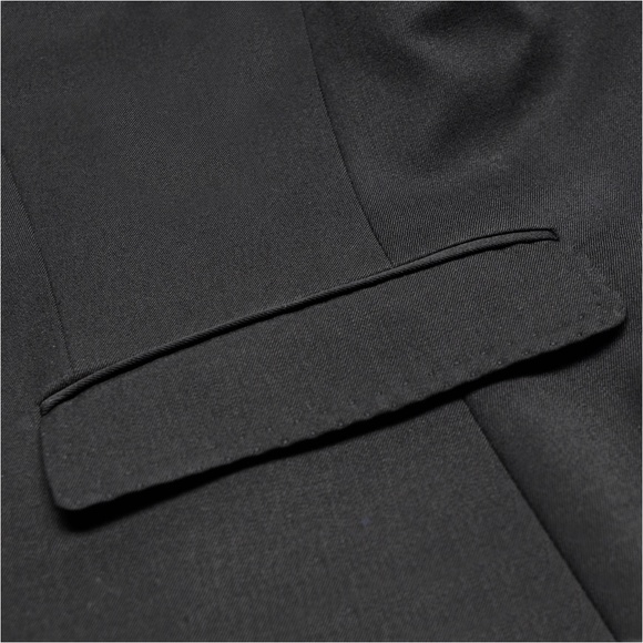 SEVENTY Womens Single-Breasted Woven Blazer Black Size IT 50 - Picture 10 of 10